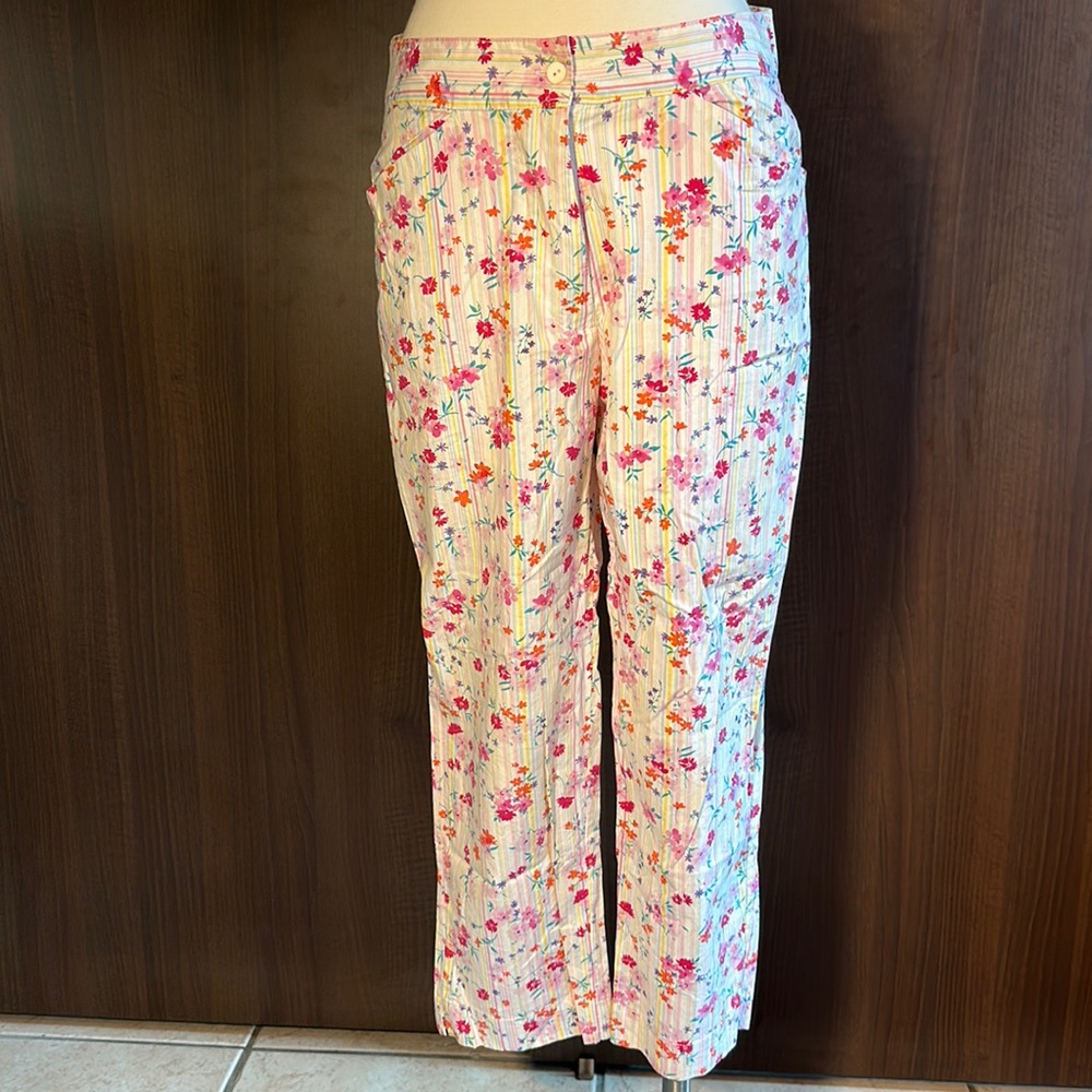 Vintage floral pants